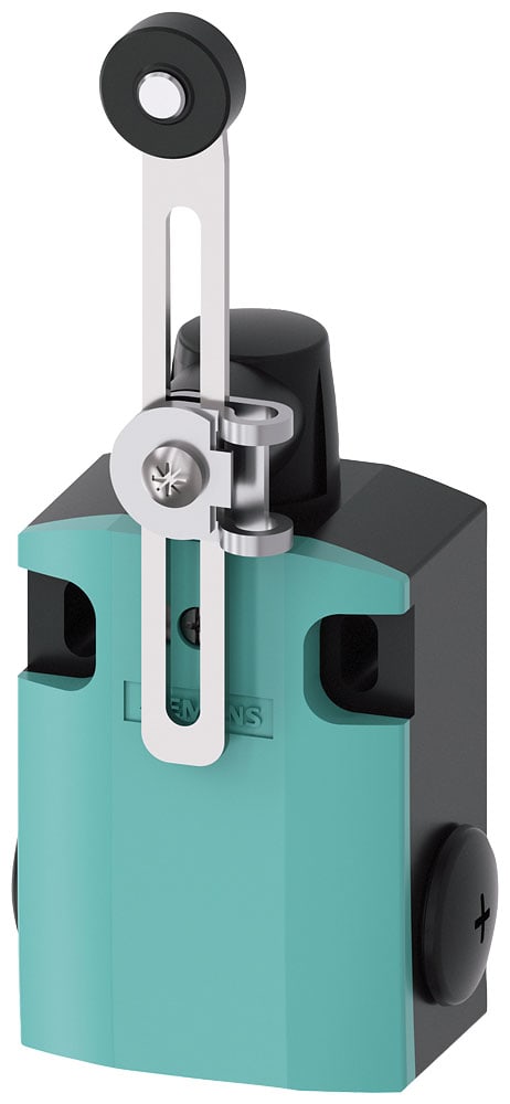 SIEMENS - SIE3SE51220BH50 Interruttore di posizione, custodia in metallo larghezza 56 mm, 1NO/1NC contatti ad azione lenta