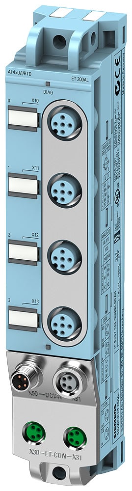 SIEMENS - SIE6ES71445KD000BA0 SIMATIC ET 200AL AI 4 x U/I/RTD 4 x M12