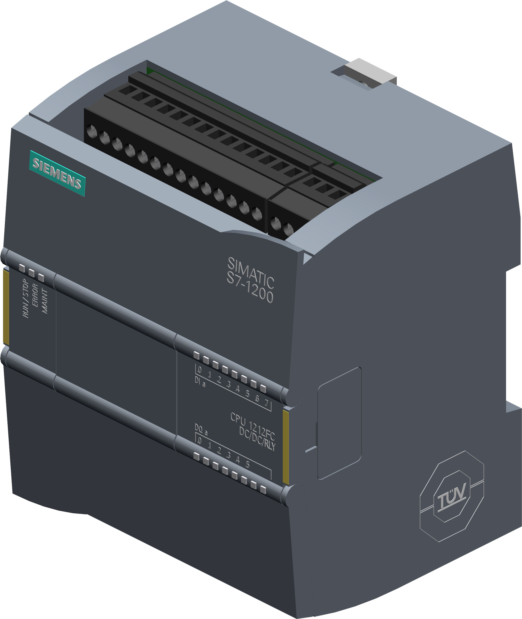 SIEMENS - SIE6ES72121HF400XB0 SIMATIC S7-1200 CPU 1212FC DC/DC/relè 8DI/6DQ/2AI