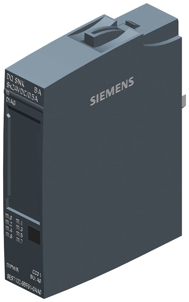SIEMENS - SIE6ES71326BF610AA0 SIMATIC ET 200SP DQ 8 x DC 24 V/0,5 A SNK BA