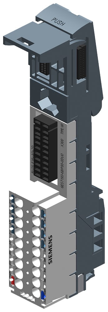 SIEMENS - SIE6ES71936BP002DU0 BASEUNIT TYP U0, BU20-P16+A0+2D, PU 10
