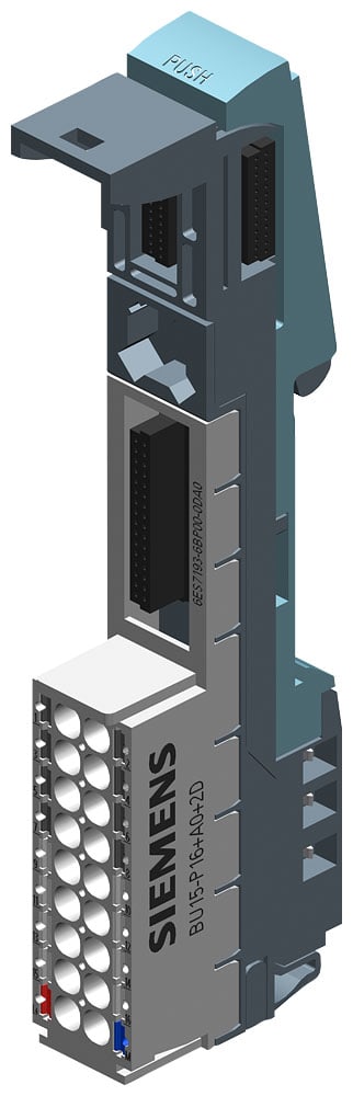 SIEMENS - SIE6AG21936BP004DA0 SIPLUS ET 200SP BU15-P16+A0+2D TX RAIL