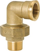 GEBO ITALIA - GEI98-6BR GOMITO CON BOCCHETTONE A 90G SEDE CONICA