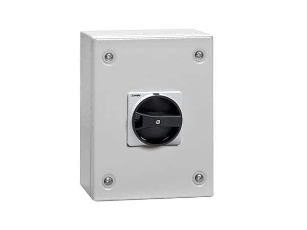 LOVATO - LOVGAZM016B SEZ 3P 16A-CASS MET-MANIGL NERA