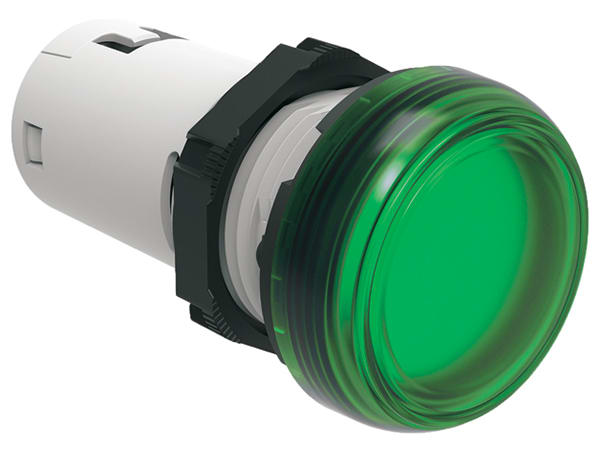 LOVATO - LOVLPMLP3 INDIC.LUM.MONOBL.VERDE LED 380-415VAC