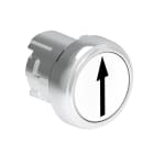 LOVATO - LOVLPSB1158 PULSANTE MET. RASATO FR.SU-GIU BIANCO