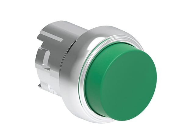 LOVATO - LOVLPSB203 PULSANTE MET. SPORGENTE VERDE