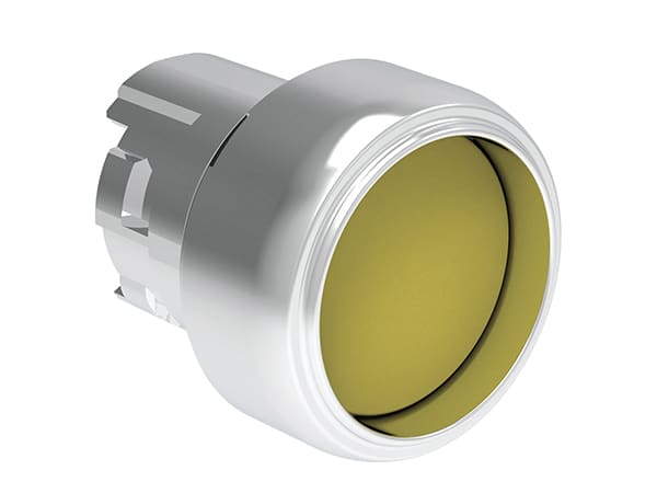 LOVATO - LOVLPSB305 PULSANTE MET. CON GUARDIA GIALLO