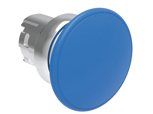 LOVATO - LOVLPSB6146 PULSANTE MET. FUNGO 40MM BLU IMPULSO