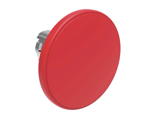LOVATO - LOVLPSB6164 PULSANTE MET. FUNGO 60MM ROSSO IMPULSO