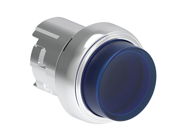 LOVATO - LOVLPSBL206 PULSANTE LUMINOSO MET. SPORGENTE BLU