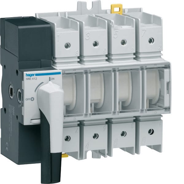 HAGER - HAGHAE412 INT. MAN. SEZIONATORI 4P X 125A 8M