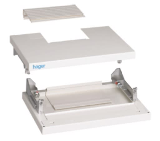HAGER - HAGFC425 DUE TESTATE IP40 QUADRO 4 L620