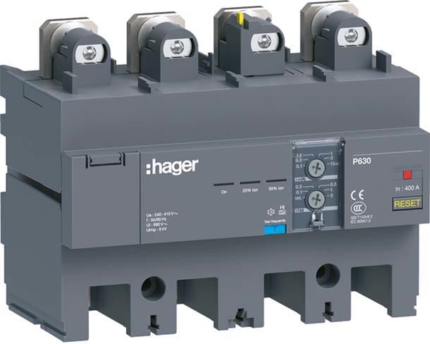 HAGER - HAGHBW400H BLOCCO DIFF X/P630 4P 400A IDN REG