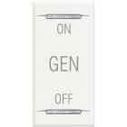 BTICINO - BTIHD4911AF AXOLUTE - COPRIT ON OFF GEN BIANCO