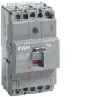 HAGER - HAGHDA080L INTERR AUTOM X160 3P 18KA 80A SGANC TM