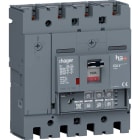 HAGER - HAGHET101JR INT AUT H3+ P250 LSI 4P 100A 70KA N REG