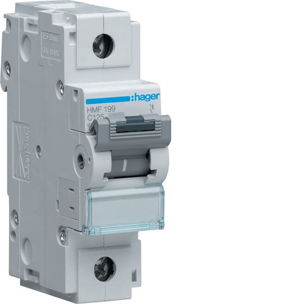 HAGER - HAGHMF199 INTERRUTTORE AUTOMATICO 1P 125A10 KA C 1