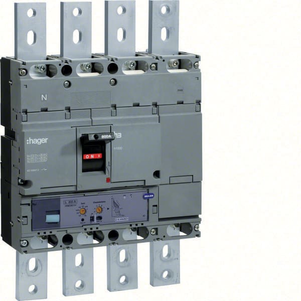 HAGER - HAGHNE631H INTERR AUTOM H1000 4P 50KA 630A SGANC LS