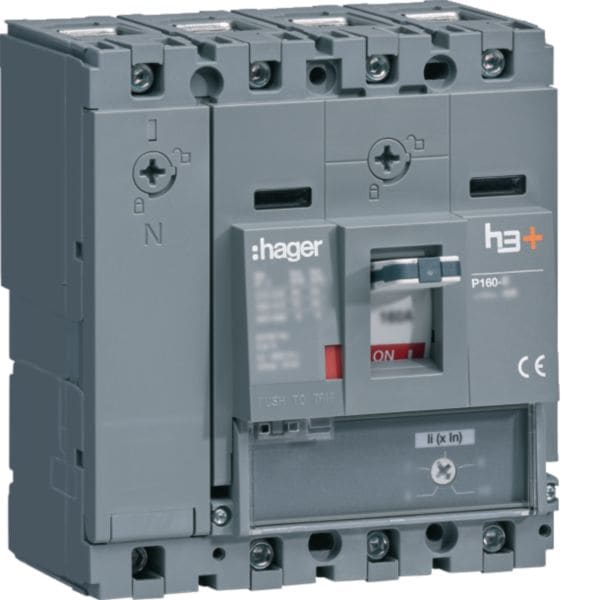 HAGER - HAGHNS161BC INT AUT H3+ P160 MAG 4P 160A 40KA