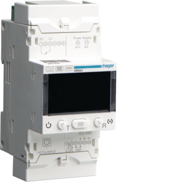 HAGER - HAGHR551 R.DIFF.REG 0.03-3A TIPO B 0.1 10S LCD 3M