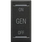 BTICINO - BTIHS4911AF AXOLUTE - COPRITASTO ON OFF GEN SCURO