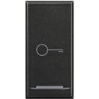 BTICINO - BTIHS4915BD AXOLUTE - COPRITASTO SIMB CHIAVE SCURO