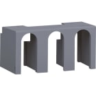 HAGER - HAGHYS321H SET 2 CALOTTE BASE VERS RIMOVIB P160 3P