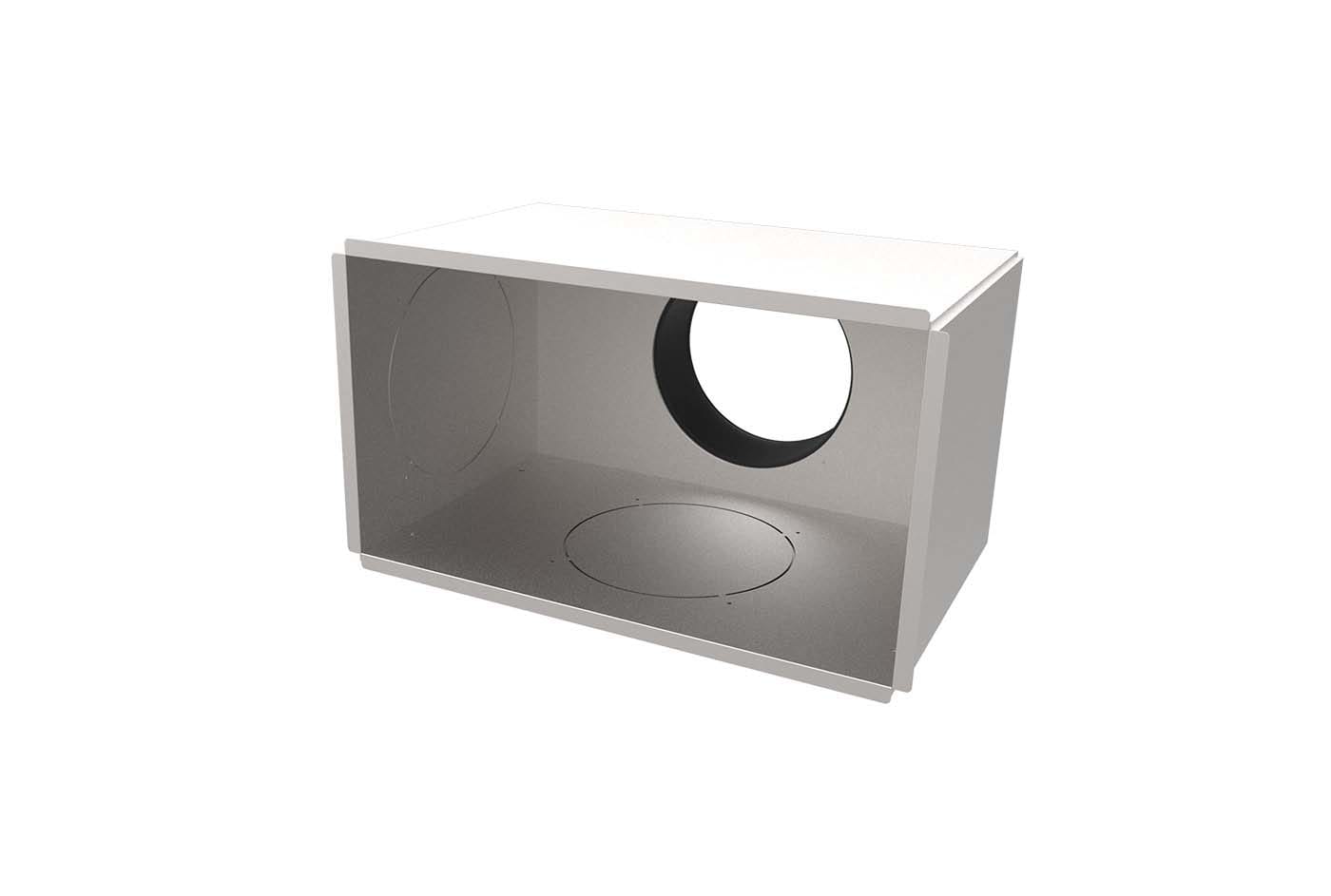 TECNOSYSTEMI SPA SOC - TNSPWD100007 PLENUM COIBENTATO CON 3 INGRESSI PREDISP