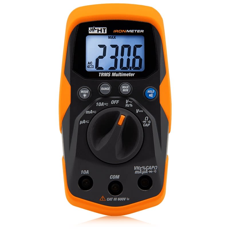 HT ITALIA SRL - HTIHR000005 IRONMETER MULTIMETRO 4000PT TRMS CATIII+