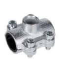 GEBO ITALIA - GEI01.261.28.0603 STAFFA DERIVAZIONE 2X1 PER ACCIAIO TIPO