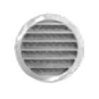 IRSAP - 3IRTALGRI0020000 GRIGLIA PAE/ESP IN ALLUMINIO GRAT DN200