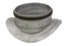 IRSAP - 3IRDLZMAS251200 MANICOTTO A SELLA IN LAM. ZINC.DN250/125