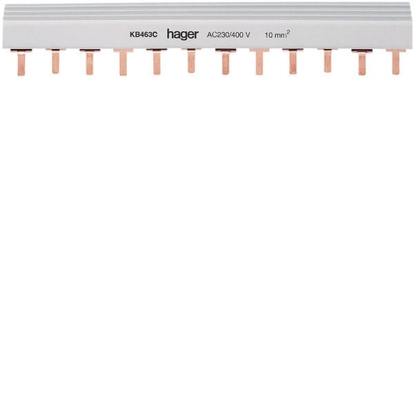 HAGER - HAGKB463C BARR. A PUNTALE 4P 63A 24M