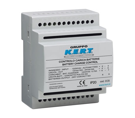 K.E.R.T. SRL - KRTKCCS CONTROLLO CARICA-SCARICA BATTERIE