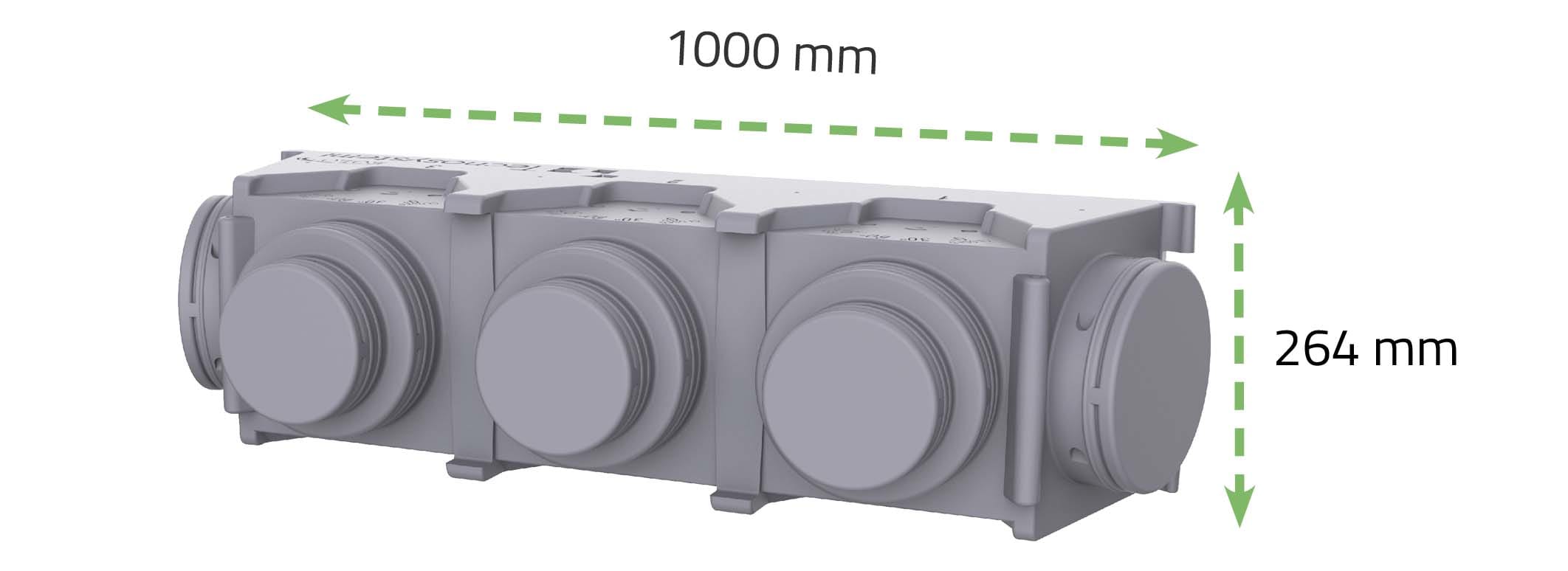 TECNOSYSTEMI SPA SOC - TNSPL11162007 PLENUM EOLO IN POLISTIRENE MOD.A3 PER DA
