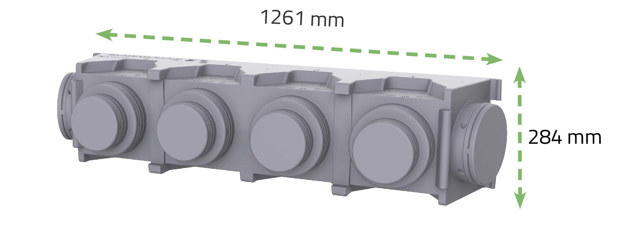 TECNOSYSTEMI SPA SOC - TNSPL11165008 PLENUM EOLO IN POLISTIRENE MOD.B4 PER SA