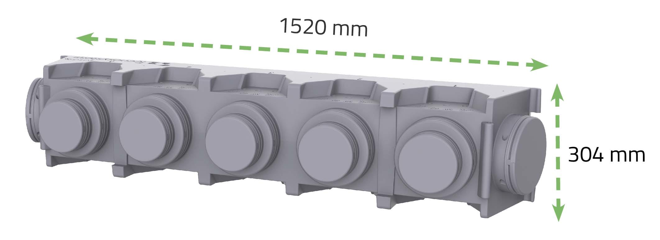 TECNOSYSTEMI SPA SOC - TNSPL11162010 PLENUM EOLO IN POLISTIRENE MOD.C5 PER DA