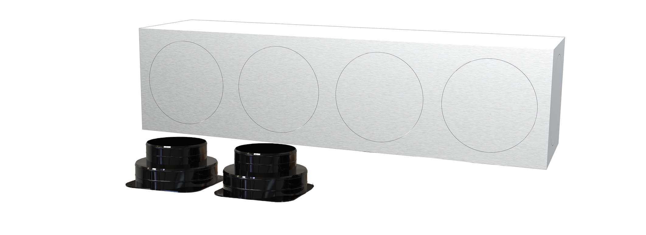 TECNOSYSTEMI SPA SOC - TNS11166122 KIT SVELTO 2 ZONE 150 PLENUM IN LAMIER