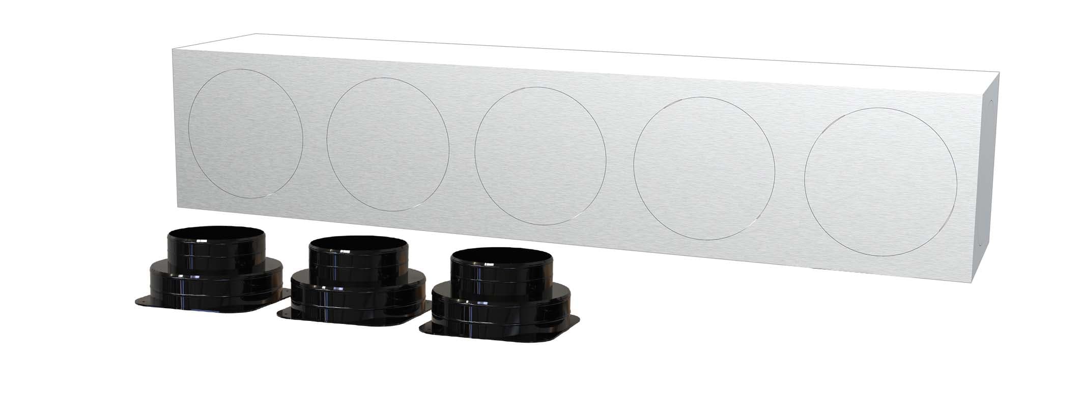 TECNOSYSTEMI SPA SOC - TNSPWD300419 KIT SVELTO 3 ZONE 150 PLENUM IN LAMIER