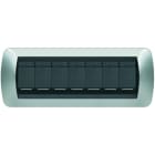 BTICINO - BTIL4807CR LIVING INT - PLACCA 7 POSTI CROMO LUCIDO