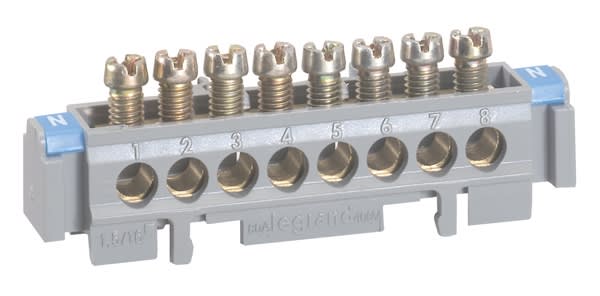 LEGRAND - LEG004822 MORSETTIERE-MORSETTIERA UNIVESALE 8 FORI