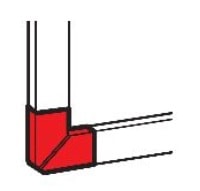 LEGRAND - LEG010787 DLP-ANGOLO PIANO VARIABILE X P/A 105X65