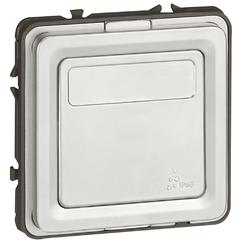 LEGRAND - LEG077843 SOLIROC - PULSANTE PORTAETICHETTE 1P 6A