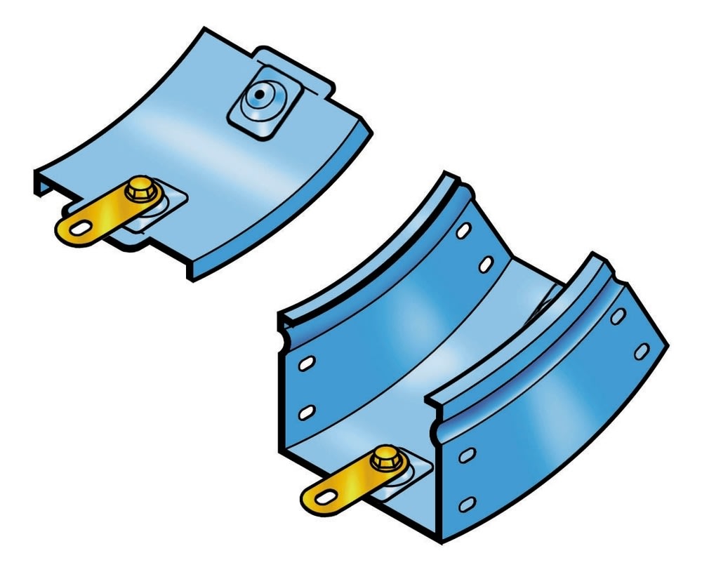 LEGRAND - LEG31AEB050Z P31-CURVA IN SALITA 30? 50X50 Z