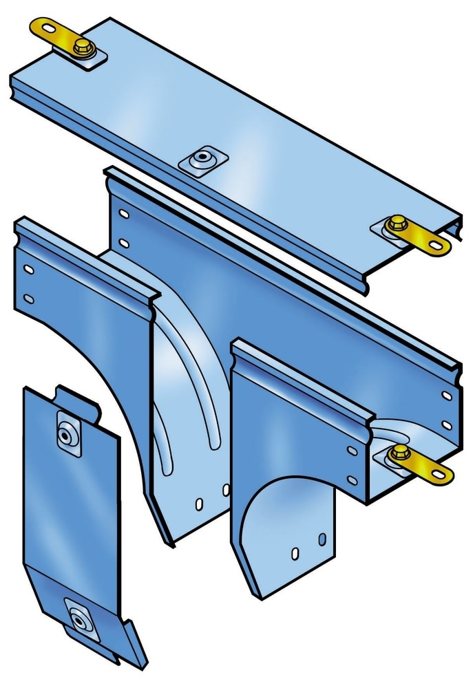 LEGRAND - LEG31AXB050Z P31-DERIV. T DISCESA VAR. PIANO 50X50 Z