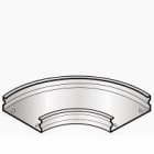 LEGRAND - LEG31BIB050Z P31-CURVA PIANA 90? BASE 50X50 Z