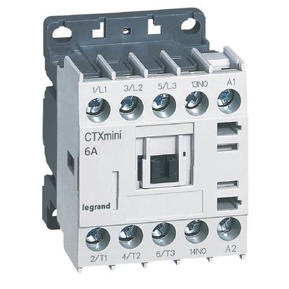 LEGRAND - LEG417006 CTX3 MINI - CONT 3P 6A 1NO 230VAC