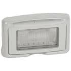LEGRAND - LEG680635 PLEXO VELA - PLACCA IP55 4M GRIGIA
