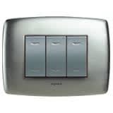 LEGRAND - LEG685636 VELA TONDA-ALLUMINIO SATINATO 3M